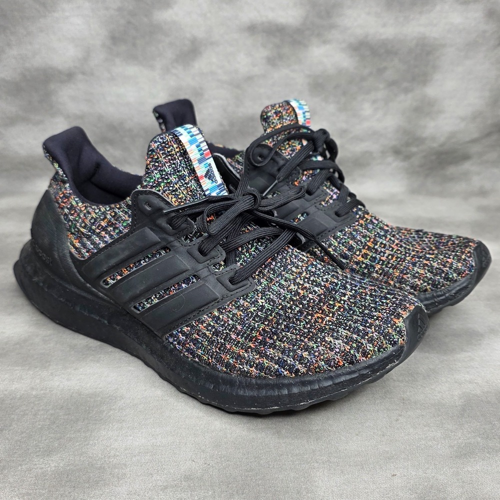 Adidas Ultra Boost 4.0 EF0925 Men's Size 7 / Women's Size 8 Black Multi-Color